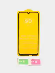 Черный защитное стекло 9D для Honor 8A, 8C, 10, 20i, 20 Lite Huawei P20, P Smart Plus, Y6
