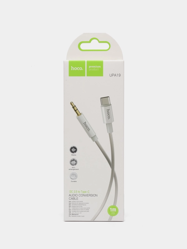 AUX кабель для Android, iPhone 15 разъем Type-C, кабель аукс, аудио переходник