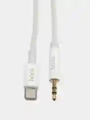 AUX кабель для Android, iPhone 15 разъем Type-C, кабель аукс, аудио переходник