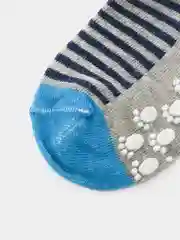 Серый носки детские, антискользящие, 1, 6, 12, 18 месяцев