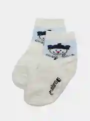 Молочный носки детские, антискользящие, 1, 6, 12, 18 месяцев
