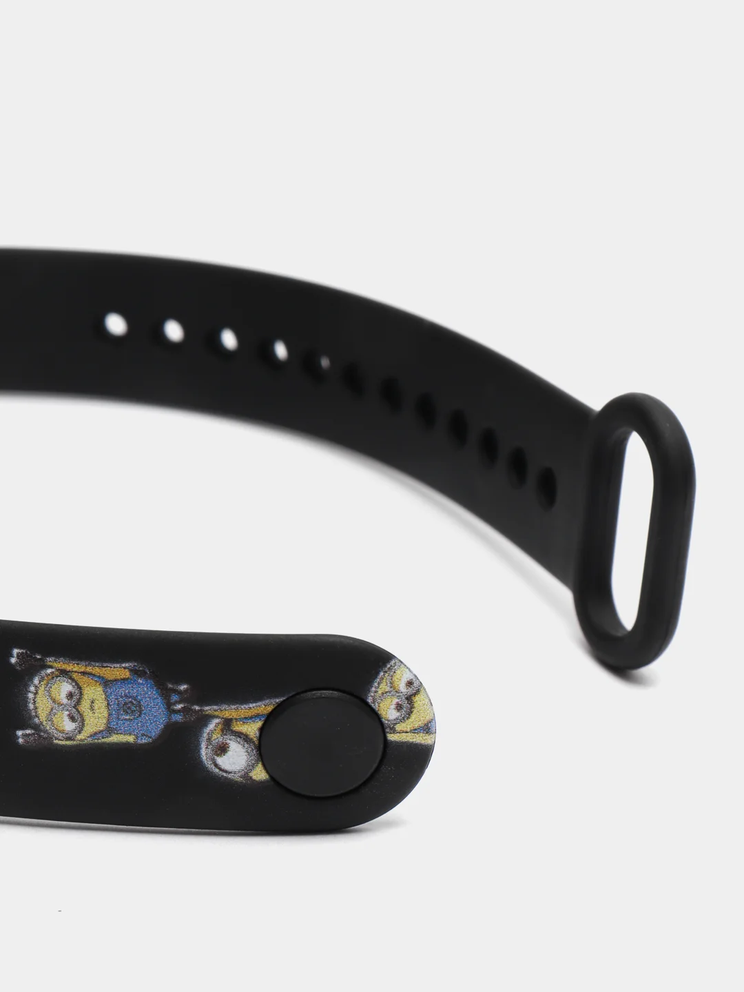 Оливковый ремешок для фитнес браслета Mi Band 3/Mi Band 4, с рисунками