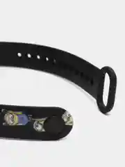 Оливковый ремешок для фитнес браслета Mi Band 3/Mi Band 4, с рисунками
