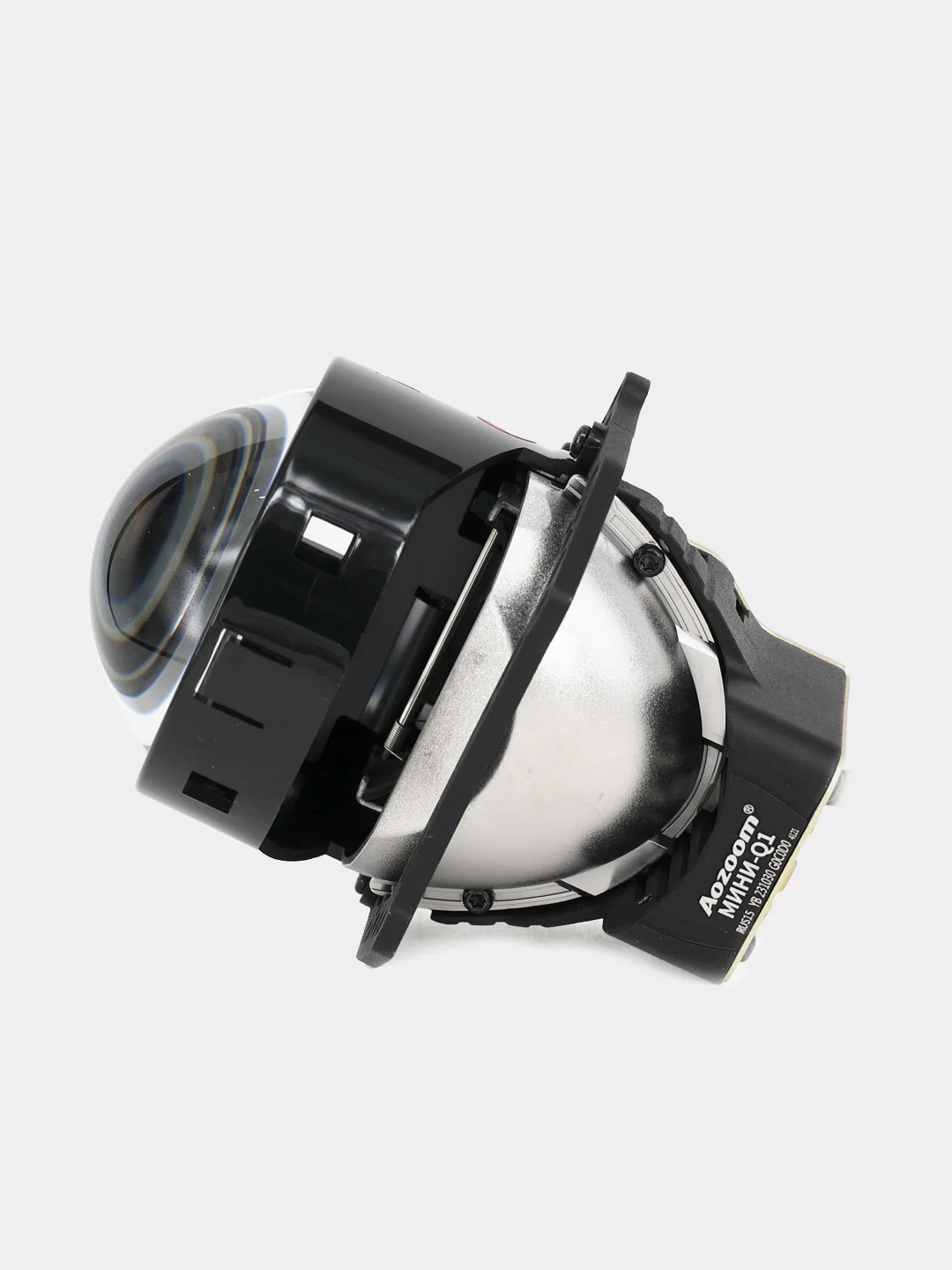 Светодиодные BI-LED линзы AOZOOM Мини-Q1 2024,3.0",крепление Hella3, комплект 2шт