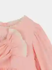 Розовый платье для девочки нарядное, хлопок