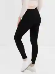 Черный лосины