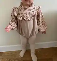 Бежевый детское боди