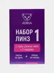 Набор пробник контактных линз №1 ADRIA (Tester Box)