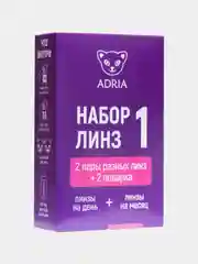 Набор пробник контактных линз №1 ADRIA (Tester Box)