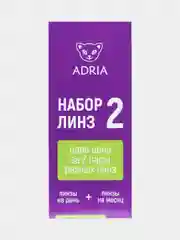 Набор пробник контактных линз №2 ADRIA (Tester Box)