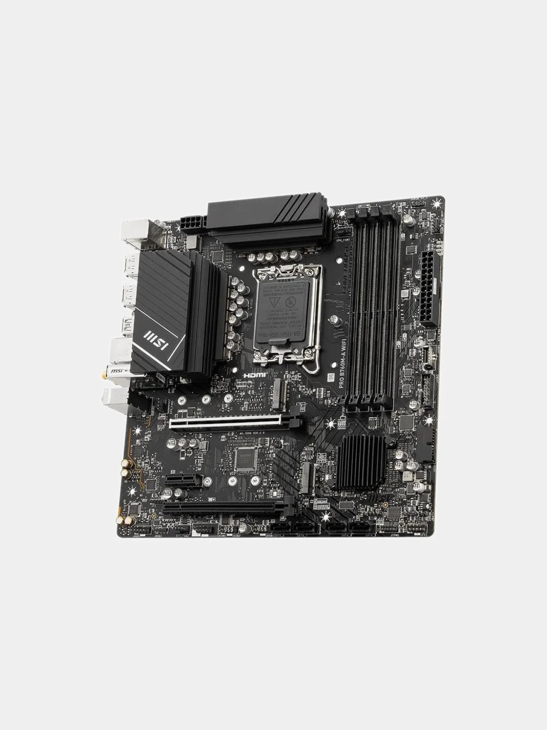 Материнская плата MSI PRO B760M-A WIFI, LGA 1700, Intel B760, mATX, Ret