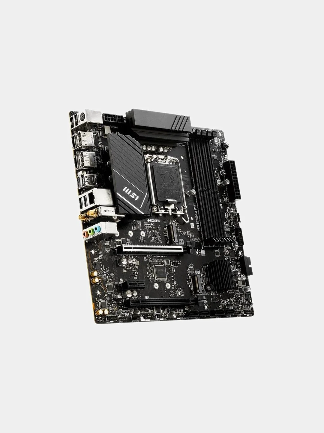 Материнская плата MSI PRO B760M-A WIFI, LGA 1700, Intel B760, mATX, Ret