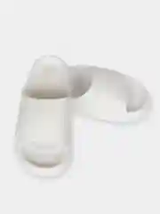 Белый шлепанцы резиновые унисекс "WHYSO ORIGINAL", маломерки, ЭВА