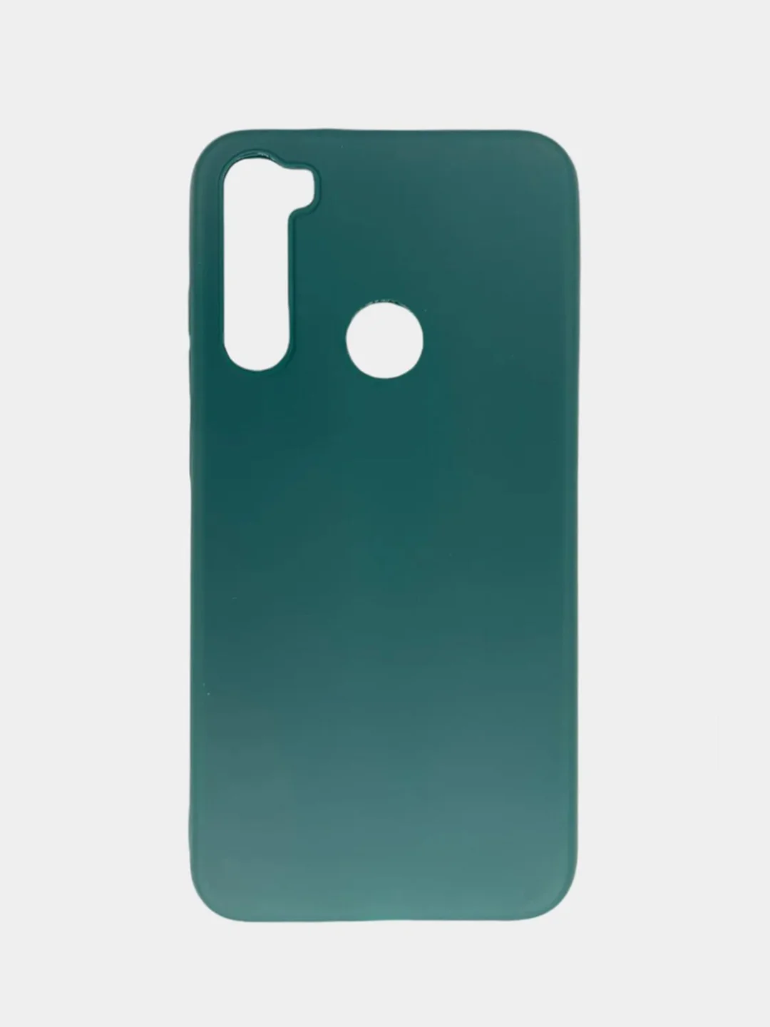 Зеленый чехол Xiaomi Redmi Note 8 / Redmi Note 8 2021, Редми Нот 8, силиконовый цветной матовый