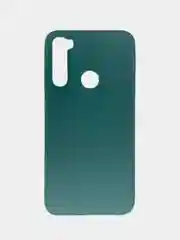 Зеленый чехол Xiaomi Redmi Note 8 / Redmi Note 8 2021, Редми Нот 8, силиконовый цветной матовый