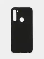 Черный чехол Xiaomi Redmi Note 8 / Redmi Note 8 2021, Редми Нот 8, силиконовый цветной матовый
