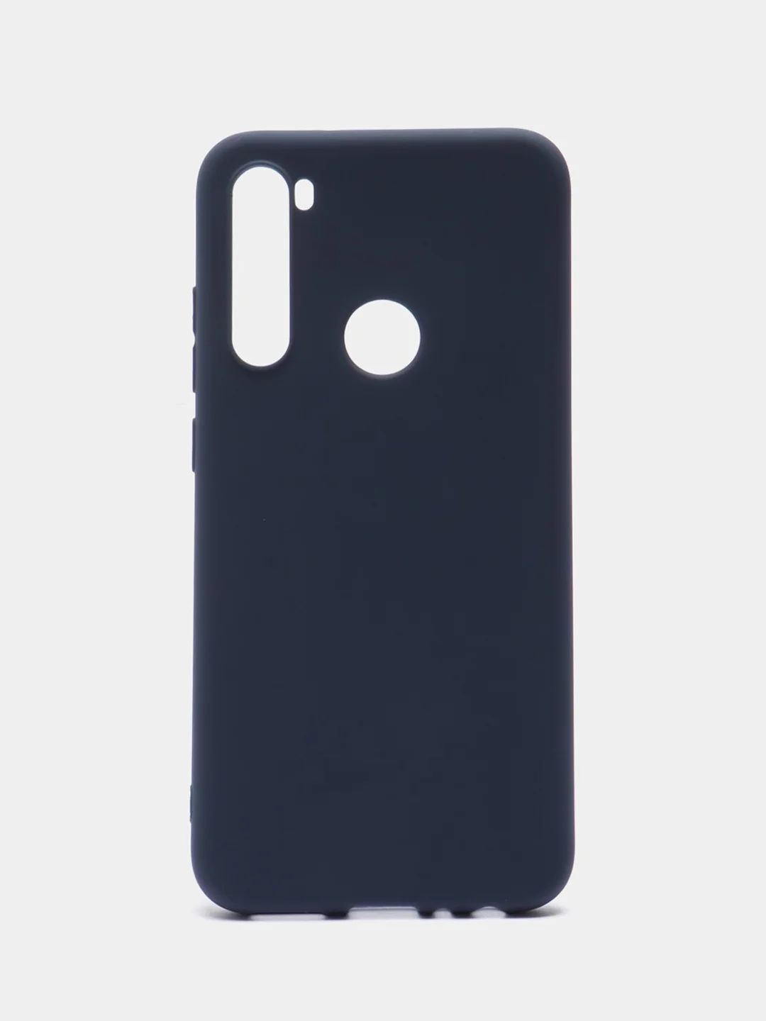 Темно-синий чехол Xiaomi Redmi Note 8 / Redmi Note 8 2021, Редми Нот 8, силиконовый цветной матовый