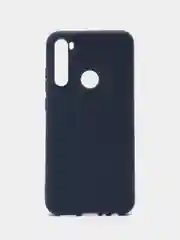 Темно-синий чехол Xiaomi Redmi Note 8 / Redmi Note 8 2021, Редми Нот 8, силиконовый цветной матовый