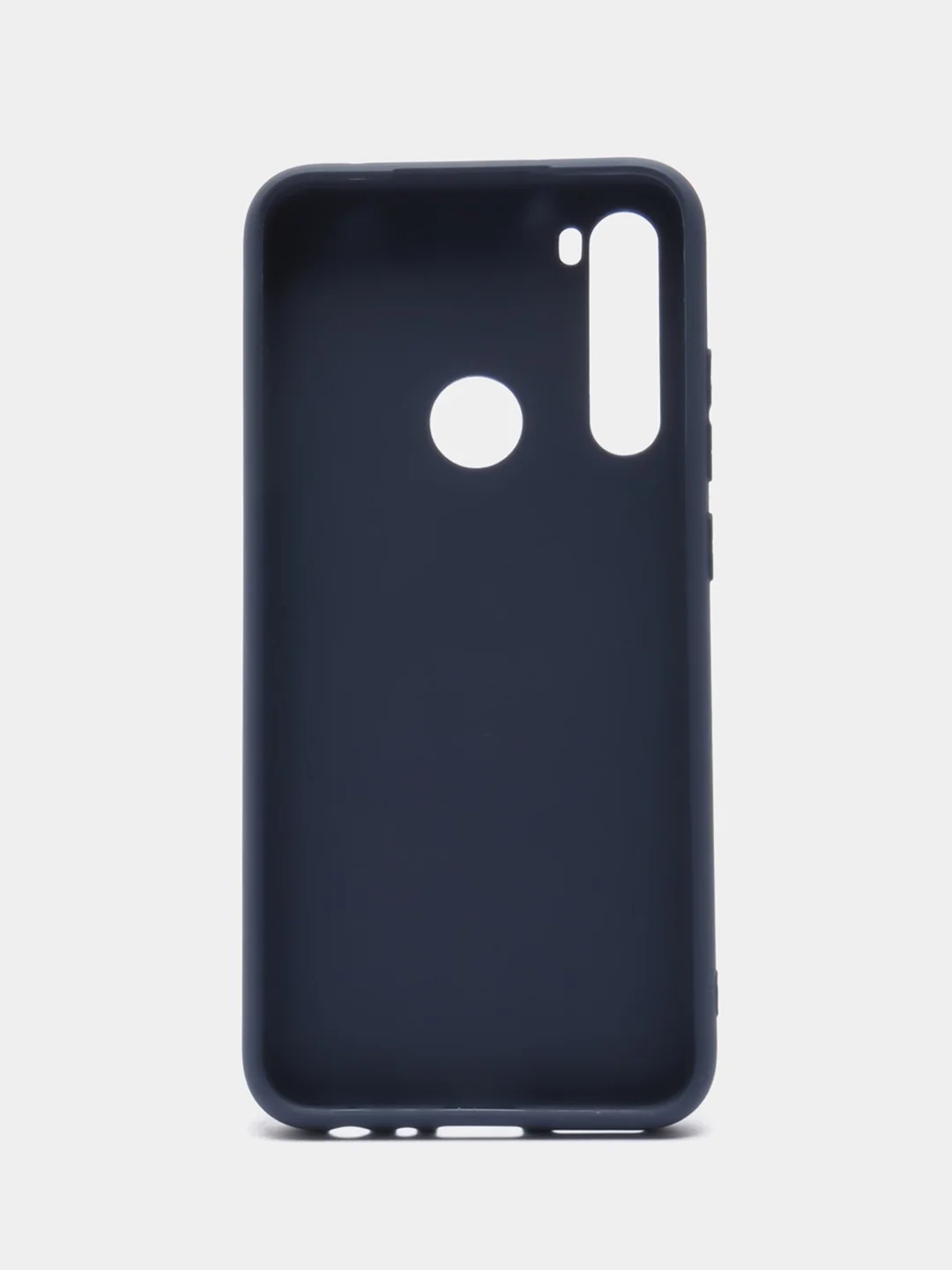 Темно-синий чехол Xiaomi Redmi Note 8 / Redmi Note 8 2021, Редми Нот 8, силиконовый цветной матовый