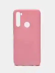 Розовый чехол Xiaomi Redmi Note 8 / Redmi Note 8 2021, Редми Нот 8, силиконовый цветной матовый
