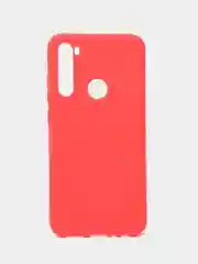 Красный чехол Xiaomi Redmi Note 8 / Redmi Note 8 2021, Редми Нот 8, силиконовый цветной матовый