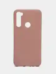Бежевый чехол Xiaomi Redmi Note 8 / Redmi Note 8 2021, Редми Нот 8, силиконовый цветной матовый