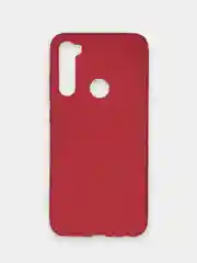 Алый чехол Xiaomi Redmi Note 8 / Redmi Note 8 2021, Редми Нот 8, силиконовый цветной матовый
