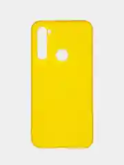 Желтый чехол Xiaomi Redmi Note 8 / Redmi Note 8 2021, Редми Нот 8, силиконовый цветной матовый