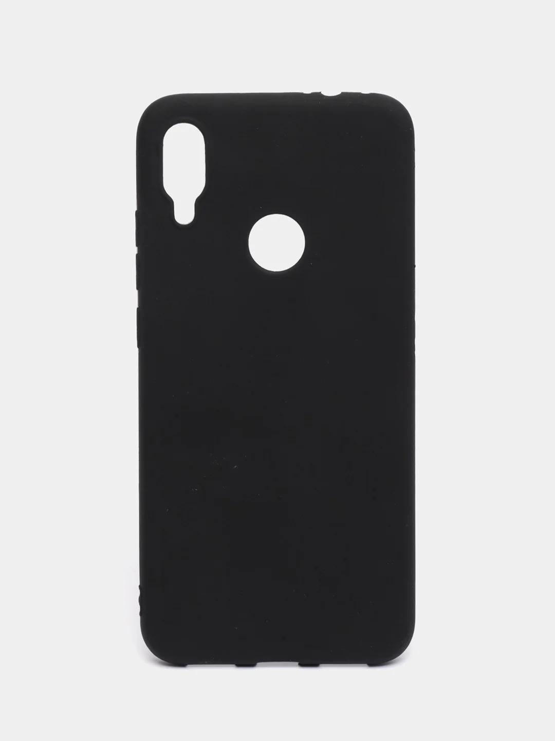 Угольный чехол Xiaomi Redmi Note 7 силиконовый цветной матовый (Сяоми Редми Нот 7)