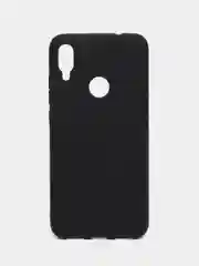 Угольный чехол Xiaomi Redmi Note 7 силиконовый цветной матовый (Сяоми Редми Нот 7)
