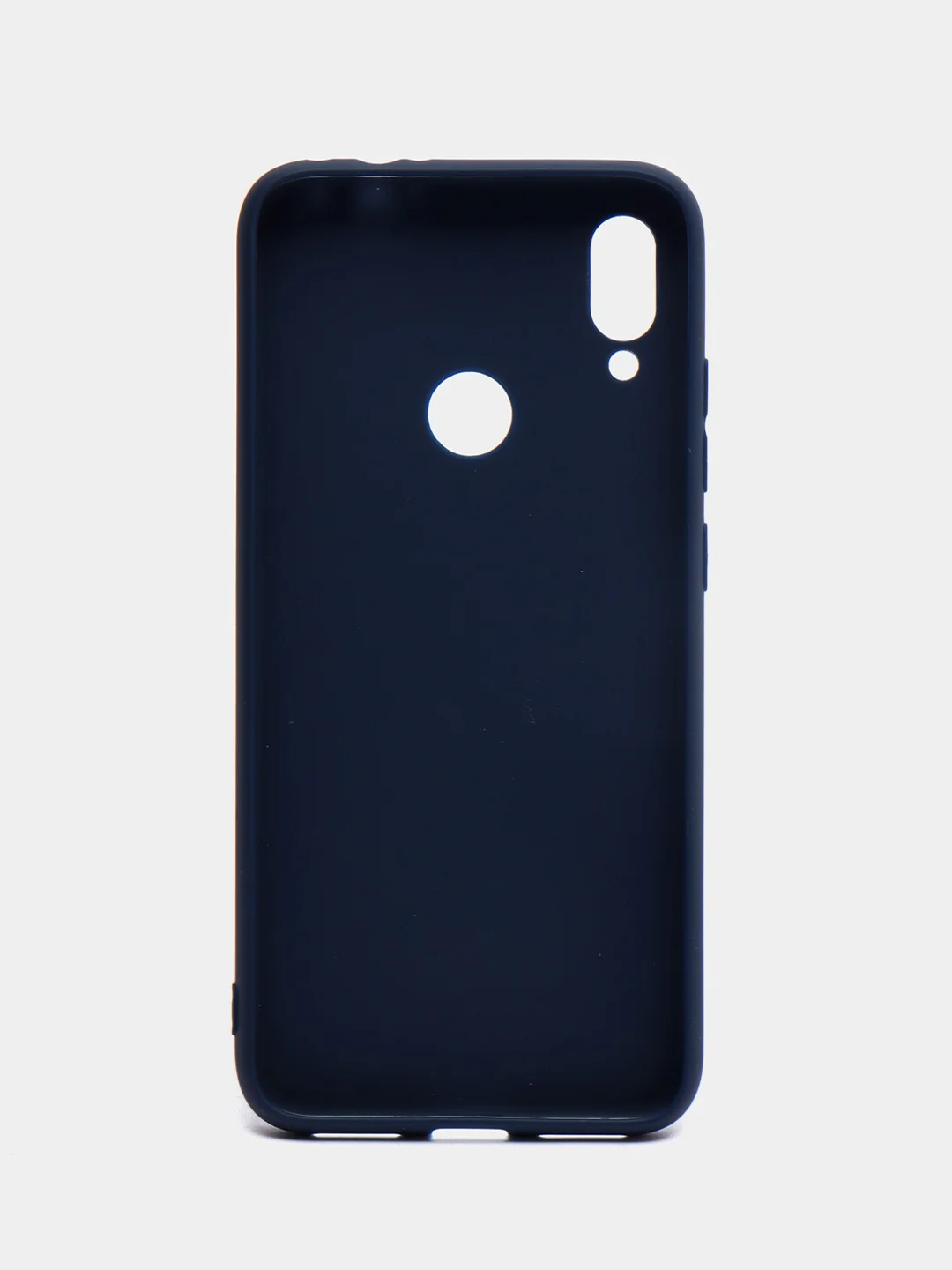 Темно-синий чехол Xiaomi Redmi Note 7 силиконовый цветной матовый (Сяоми Редми Нот 7)