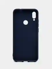 Темно-синий чехол Xiaomi Redmi Note 7 силиконовый цветной матовый (Сяоми Редми Нот 7)