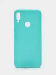 Бирюзовый чехол Xiaomi Redmi Note 7 силиконовый цветной матовый (Сяоми Редми Нот 7)