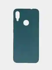 Зеленый чехол Xiaomi Redmi Note 7 силиконовый цветной матовый (Сяоми Редми Нот 7)