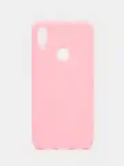 Розовый чехол Xiaomi Redmi Note 7 силиконовый цветной матовый (Сяоми Редми Нот 7)