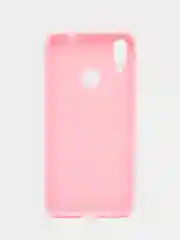 Розовый чехол Xiaomi Redmi Note 7 силиконовый цветной матовый (Сяоми Редми Нот 7)