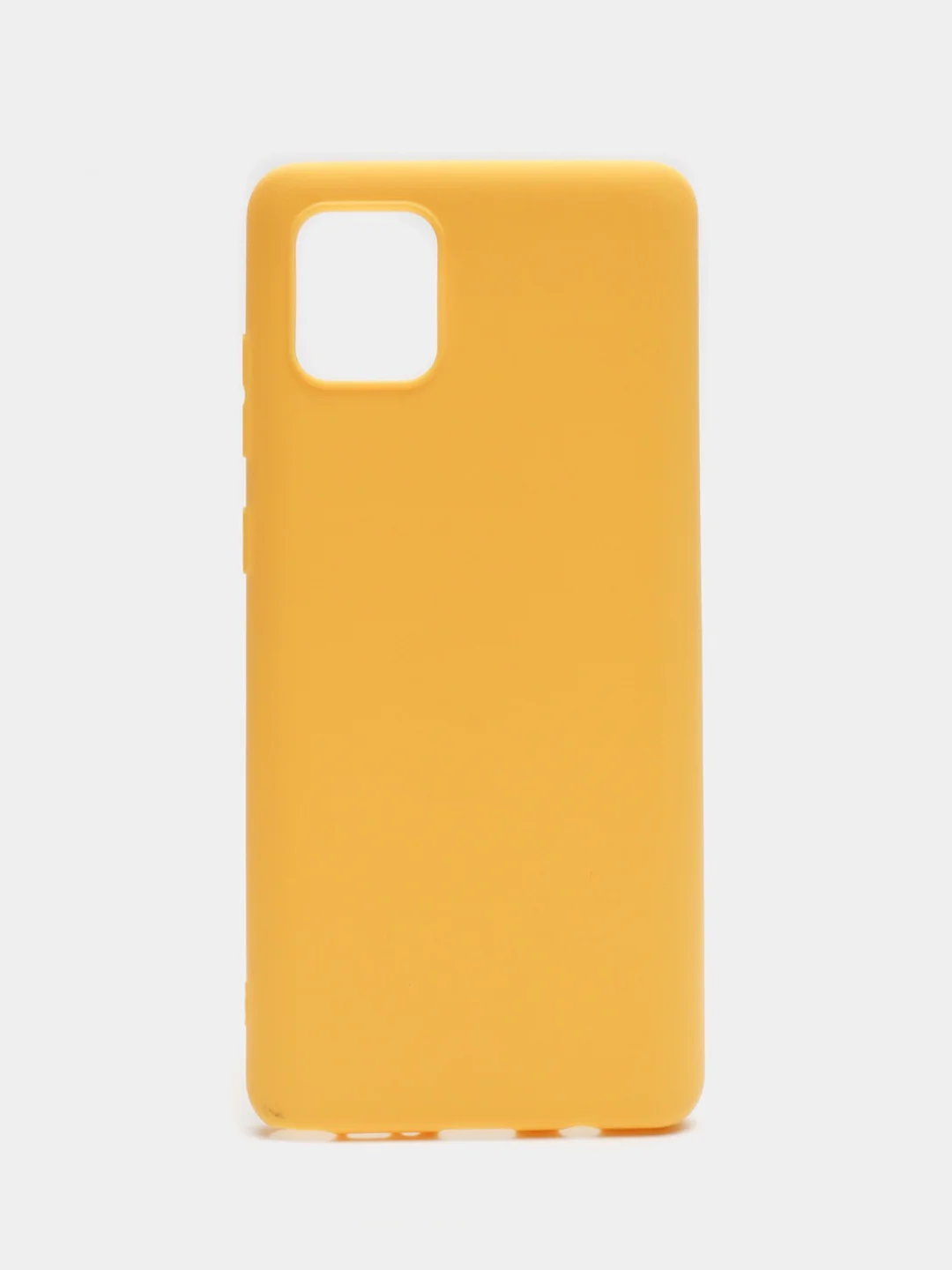 Желтый чехол Realme C11 2020 силиконовый