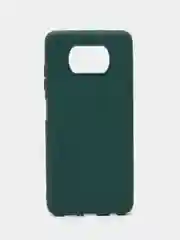 Лесной зеленый чехол на Xiaomi Poco X3 (NFC) / X3 Pro силиконовый, сяоми поко