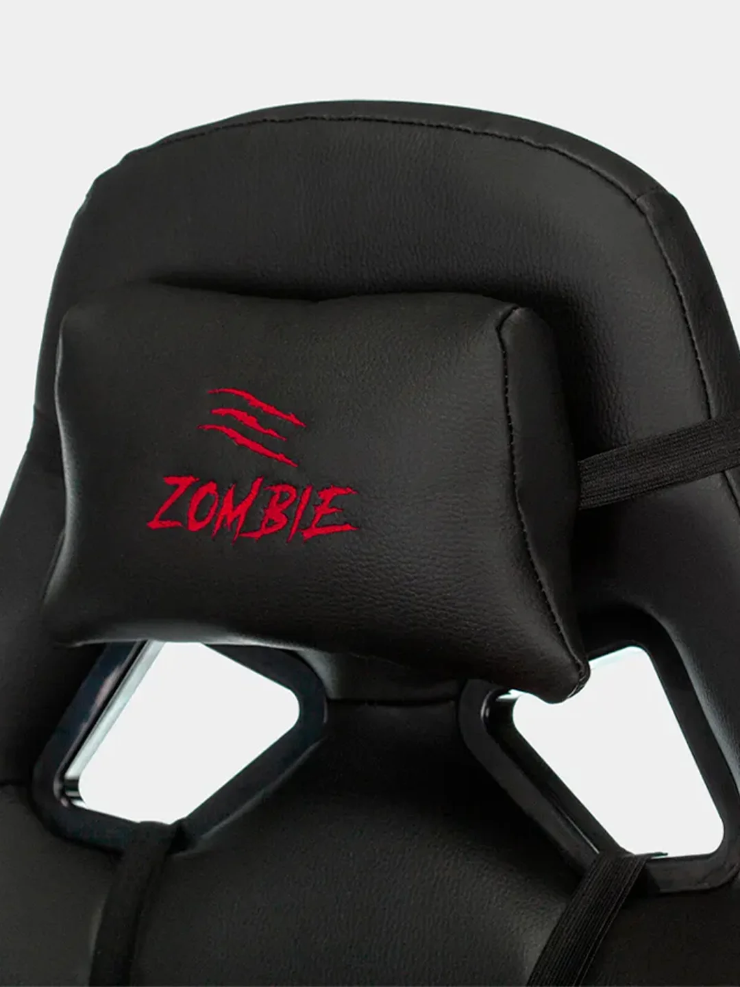 Красный кресло компьютерное, игровое, Бюрократ Zombie Driver