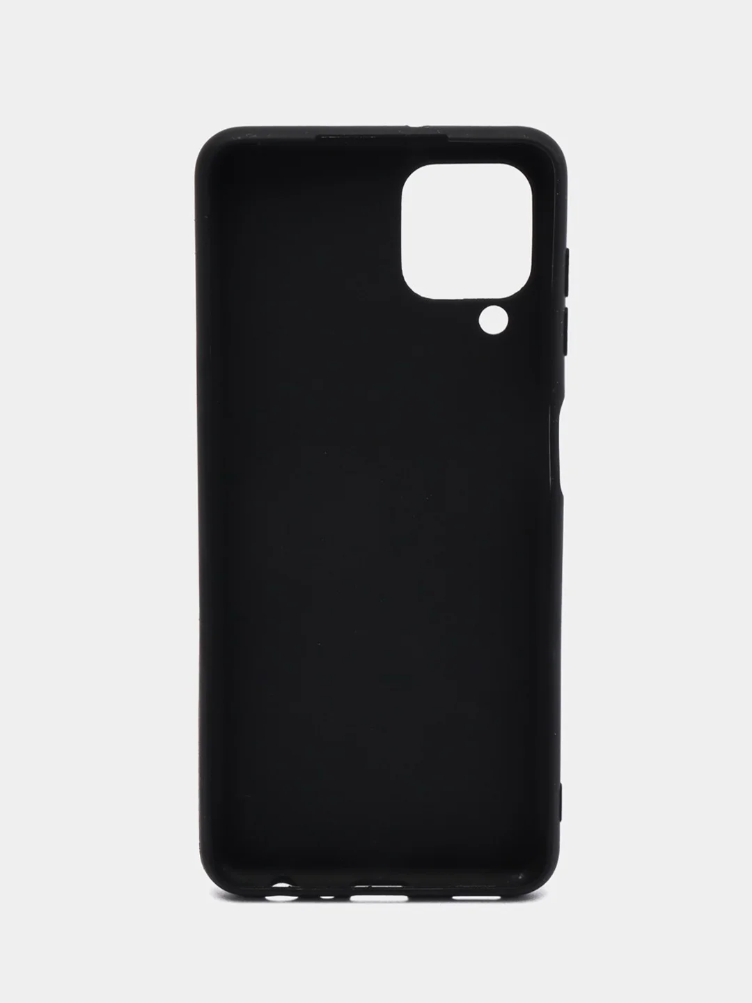 Угольный чехол Samsung Galaxy A22, M22, M32, Самсунг Галакси А22, М22, М32 черный силиконовый