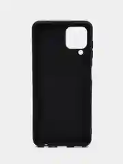 Угольный чехол Samsung Galaxy A22, M22, M32, Самсунг Галакси А22, М22, М32 черный силиконовый