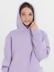 Лавандовый женский спортивный костюм на флисе