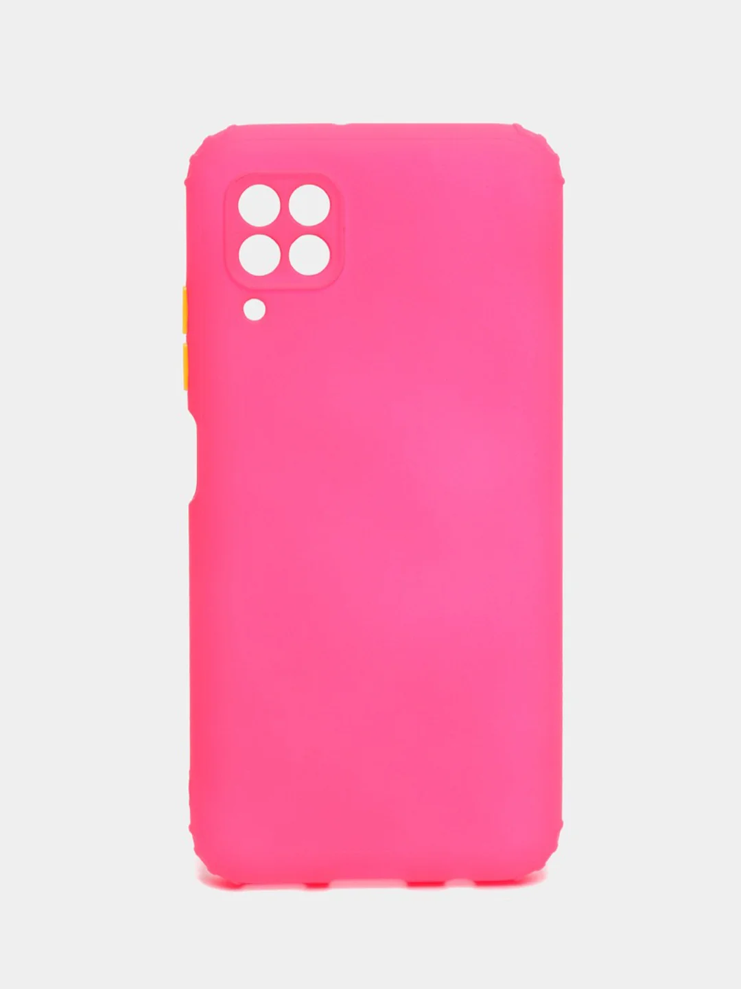 Розовый чехол Huawei P40 Lite, Хуавей П40 Лайт, силиконовый, противоударный