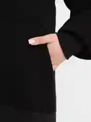 Молочный худи с вышивкой на флисе