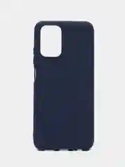 Индиго чехол Xiaomi Redmi Note 10 / Redmi Note 10S / Poco M5s силиконовый цветной матовый