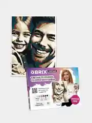 Картина по номерам на холсте по любой фото Qbrix Vintage А3