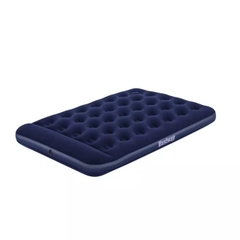 Bestway 67225 BW Надувной матрас 137х191х28см с подголовником, встр.ножной насос, до 150кг