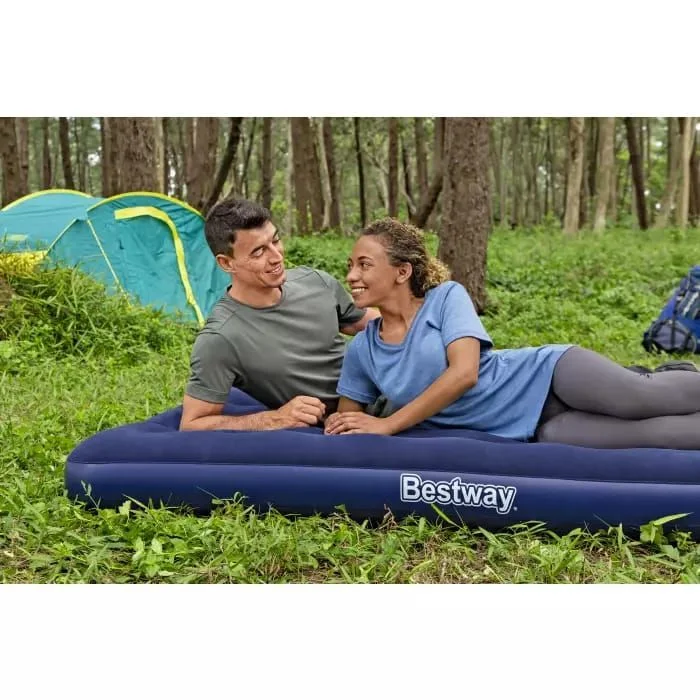 Bestway 67287 BW Надувной матрас 137х191х22см, эл.насос 220В, до 150кг