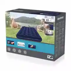Bestway 67287 BW Надувной матрас 137х191х22см, эл.насос 220В, до 150кг