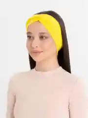 Желтый повязка весенняя женская/детская